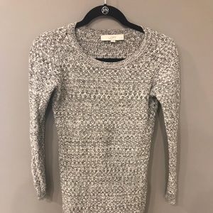 Adorable Loft gray sweater dress